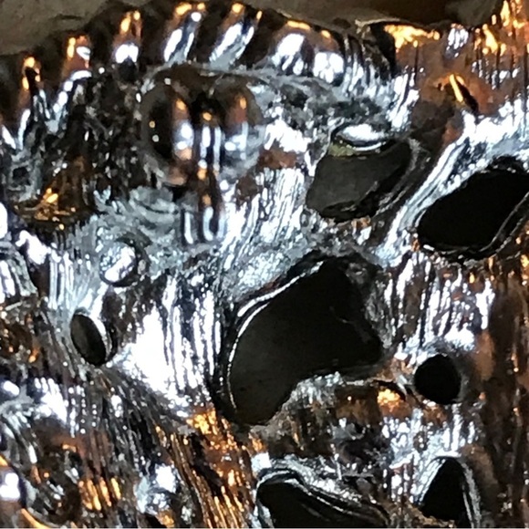 Vintage crown brooch large clear rhinestone queen royalty cabochon bling sparkly - Picture 7 of 13